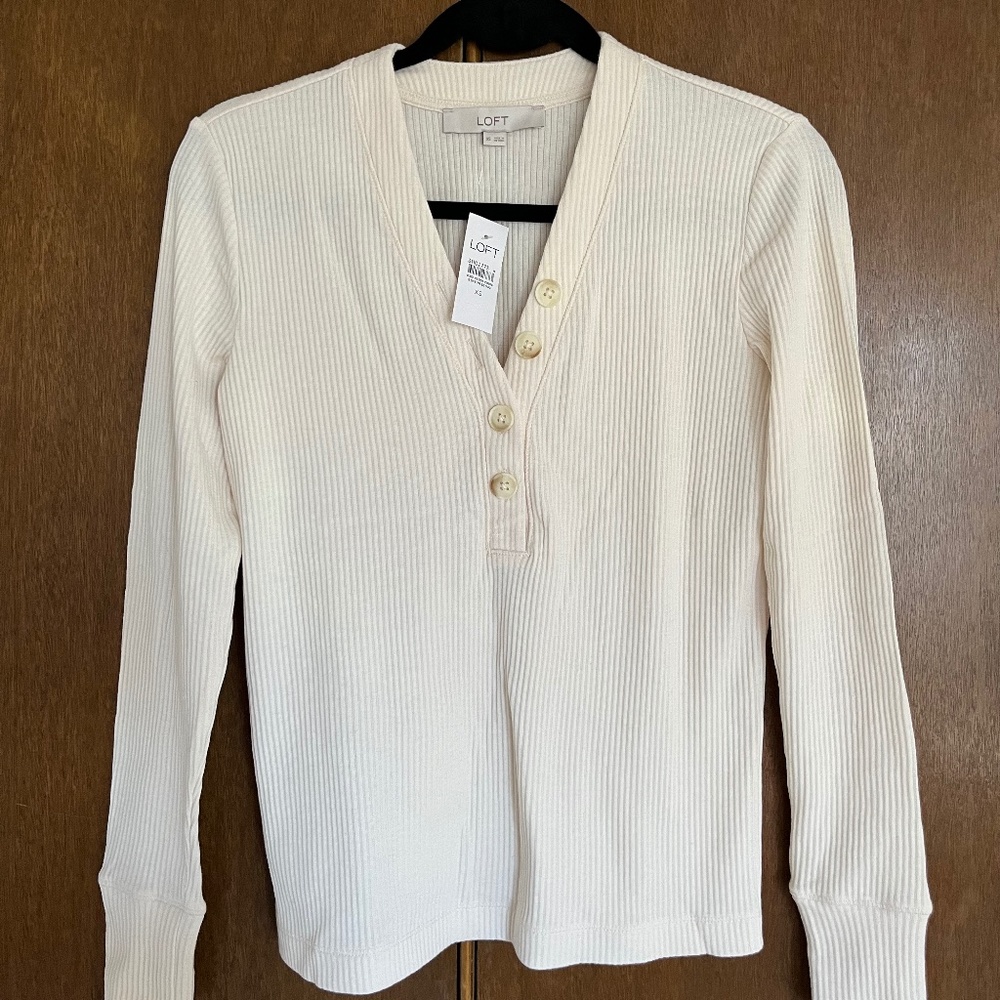 Loft long sleeve size XS